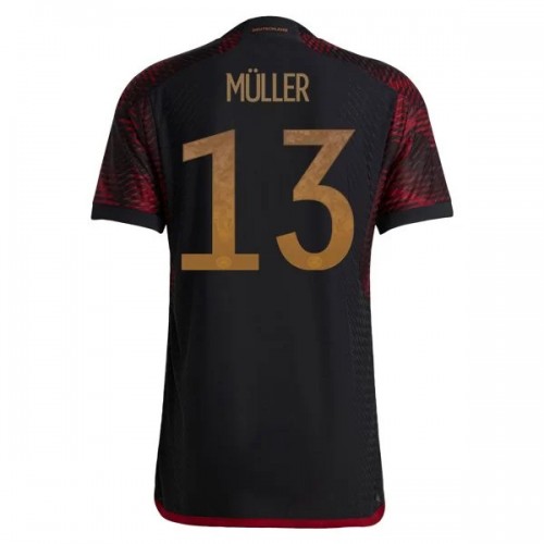 Tyskland Thomas Muller 13 VM 2022 Udebanetrøje